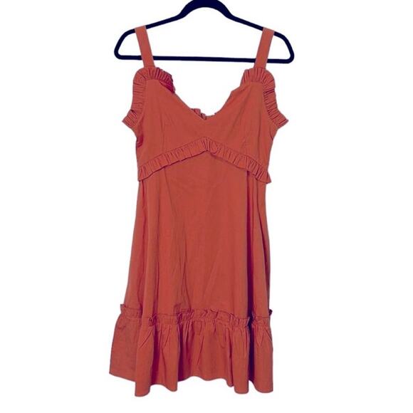 Never A Wallflower Dresses & Skirts - Never A Wallflower Malia Short Sun Dress Orange Women’s size XS